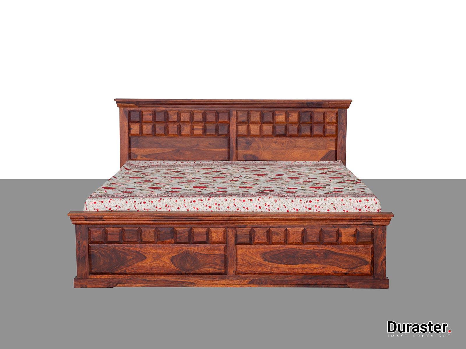 Dudi Furniture Aristocrat Solid Wood Storage Bed