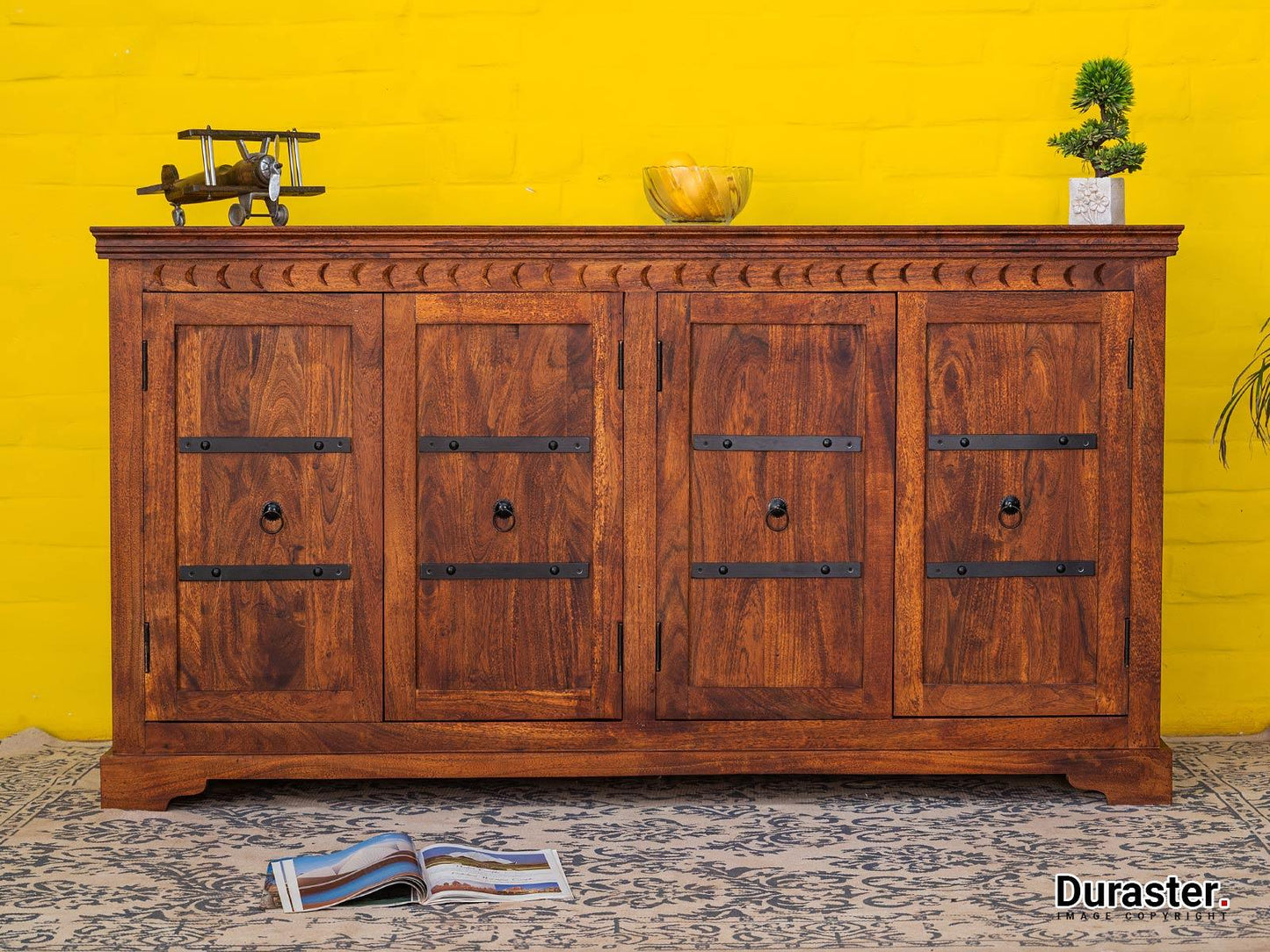 Dudi Furniture Aristocrat Solid Wood Storage Cabinet
