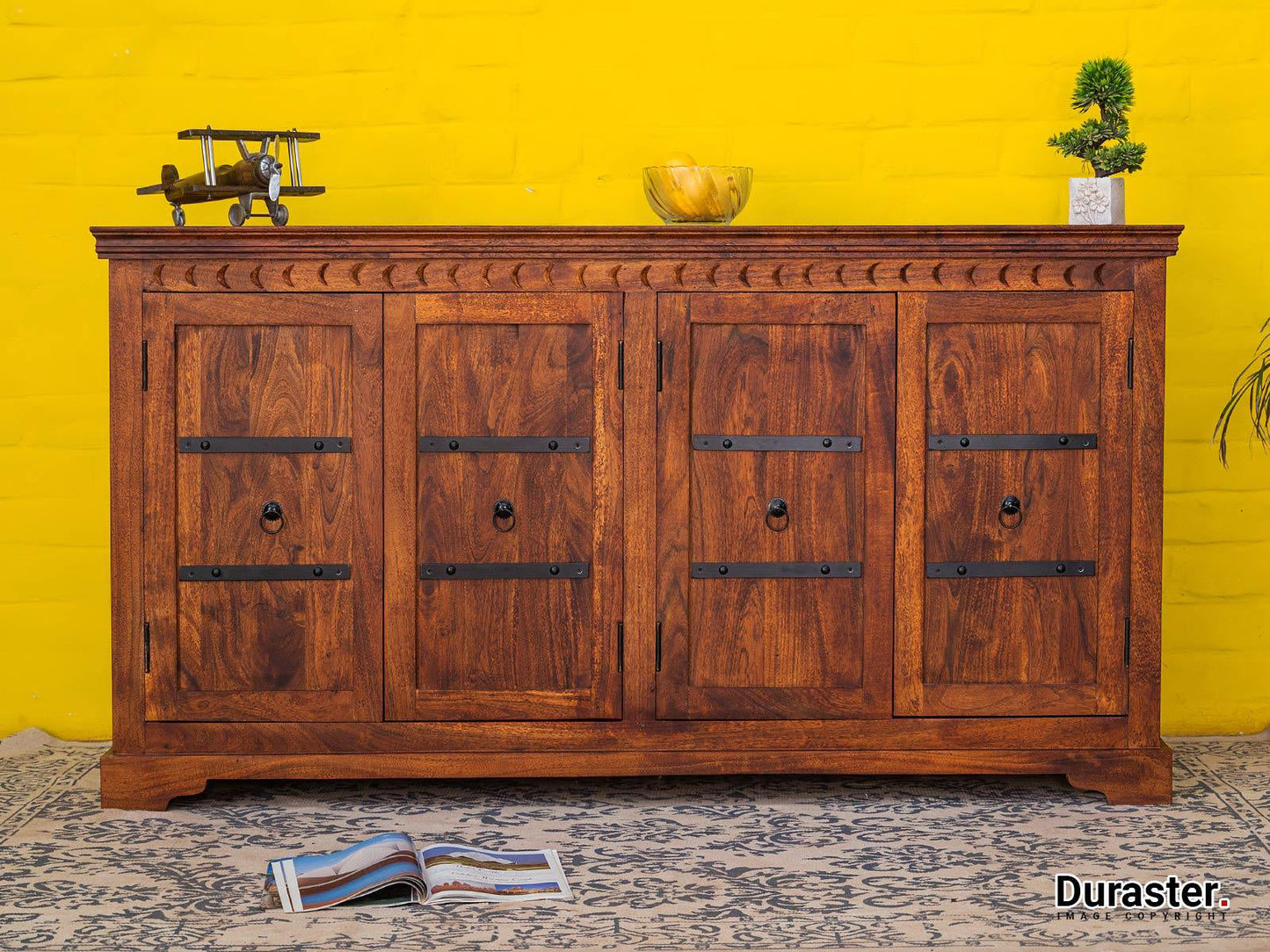Dudi Furniture Aristocrat Solid Wood Storage Sideboard