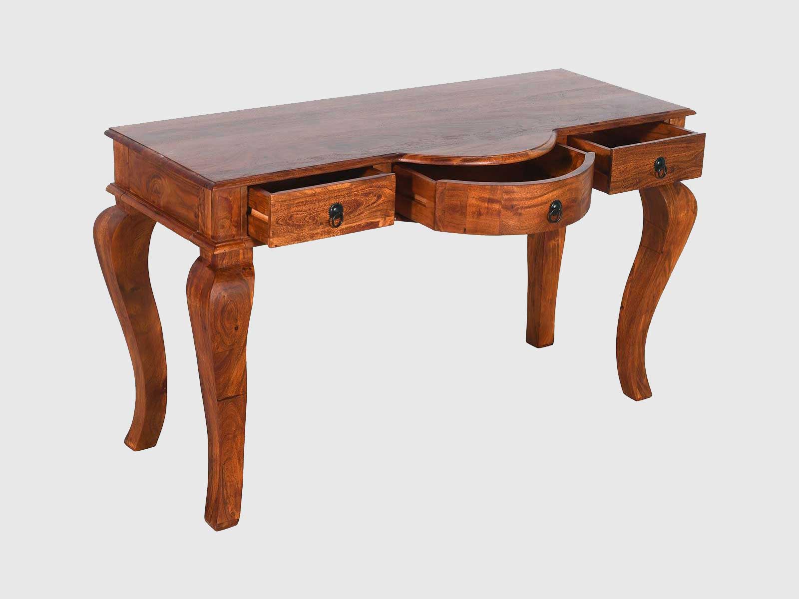 Dudi Furniture Aristocrat Solid Wood Study Table with Drawers