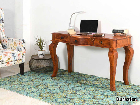 Dudi Furniture Aristocrat Solid Wood Study Table with Drawers
