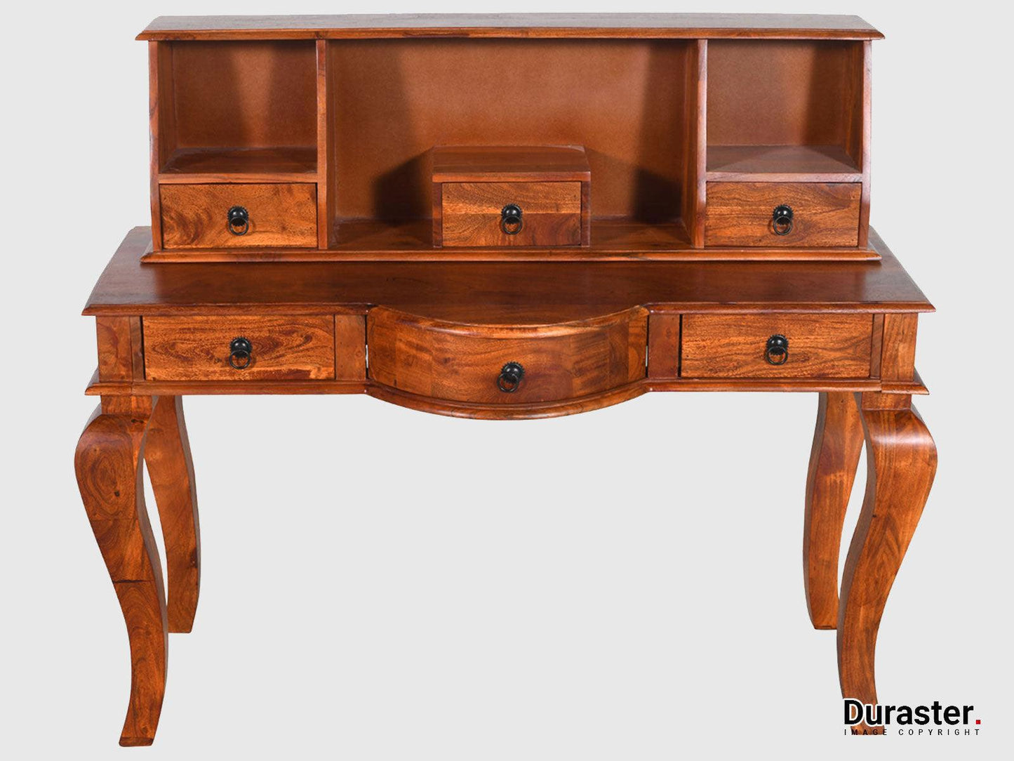 Dudi Furniture Aristocrat Solid Wood Study Table with Storage