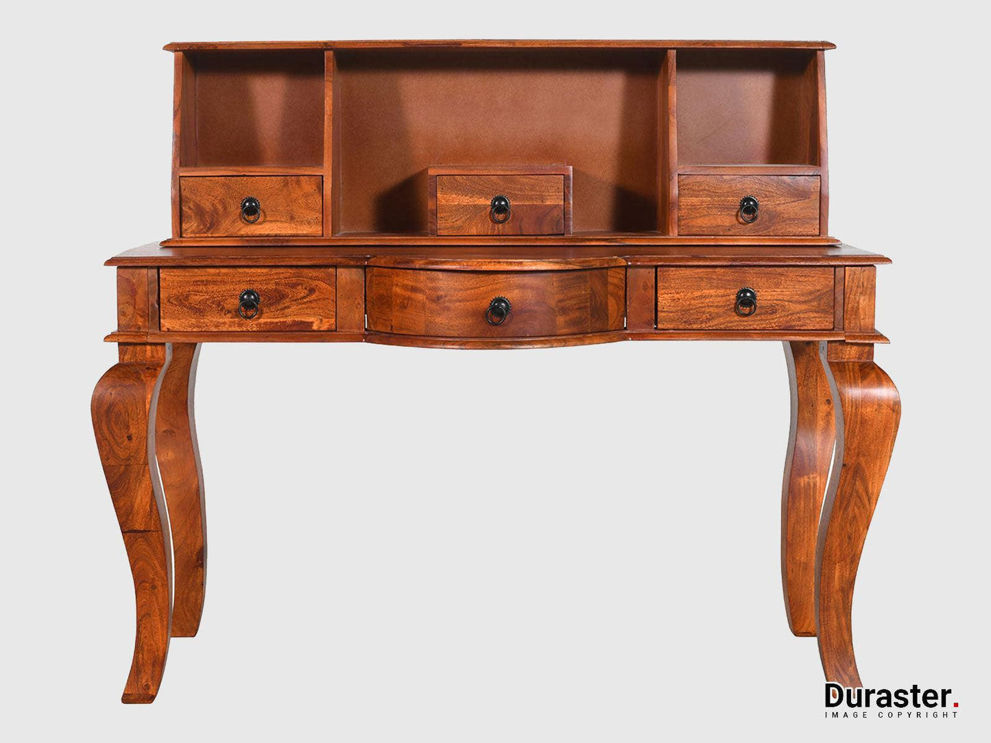 Dudi Furniture Aristocrat Solid Wood Study Table with Storage