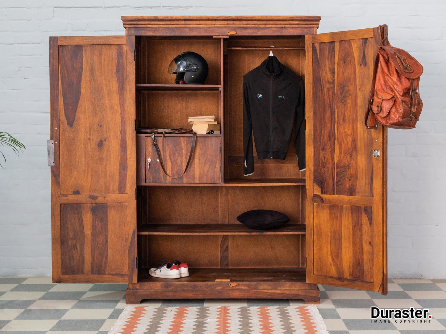 Dudi Furniture Aristocrat Solid Wood Wardrobe