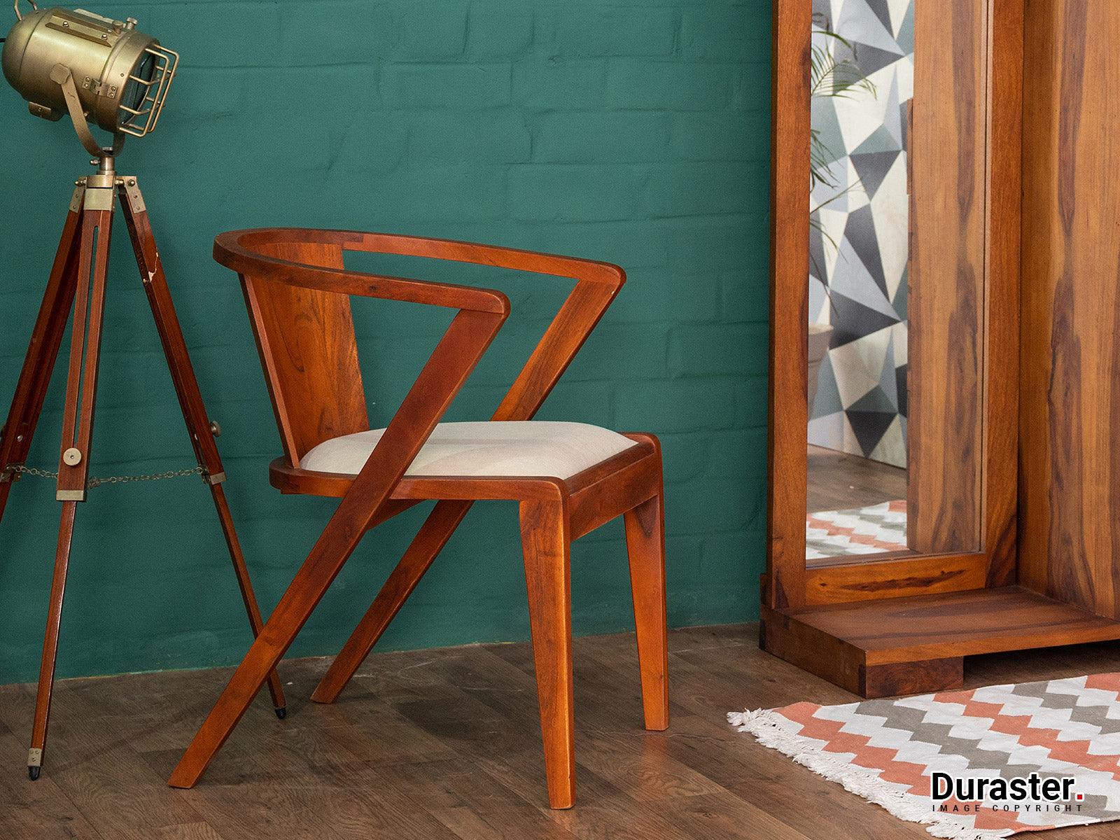 Dudi Furniture Aristocrat Solid Acacia Wood Arm Chair