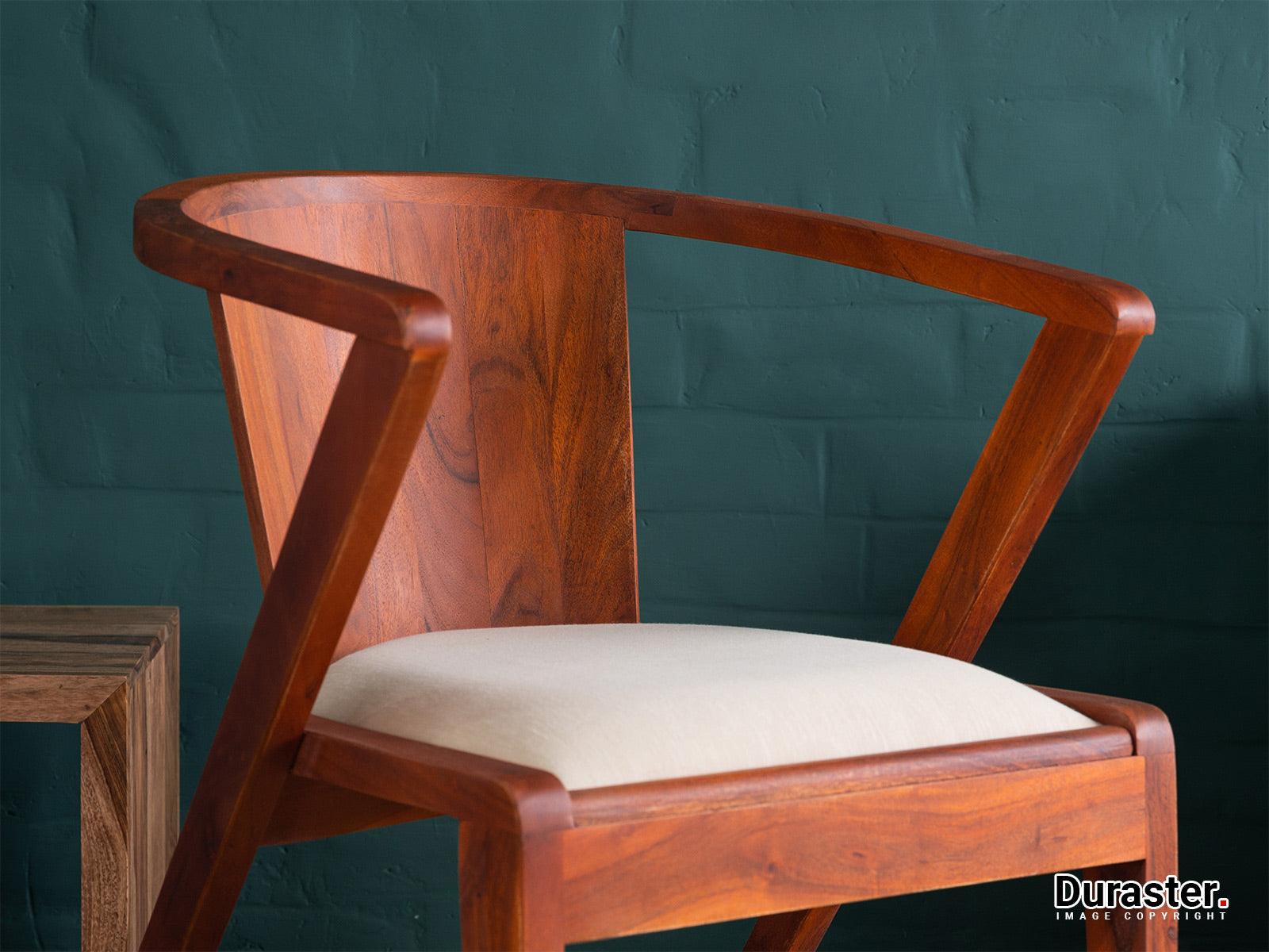 Dudi Furniture Aristocrat Solid Acacia Wood Arm Chair