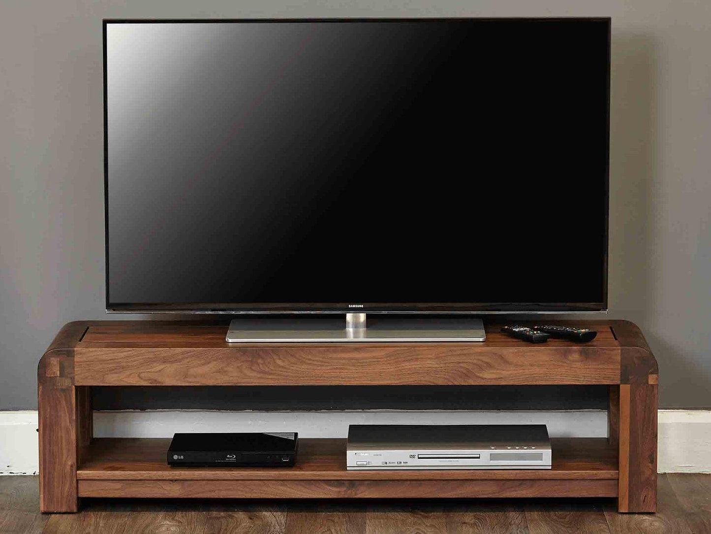 Dudi Furniture Arthur Acacia Wood TV Unit