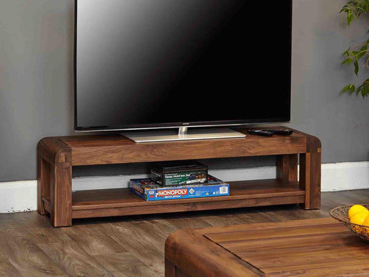 Dudi Furniture Arthur Acacia Wood TV Unit
