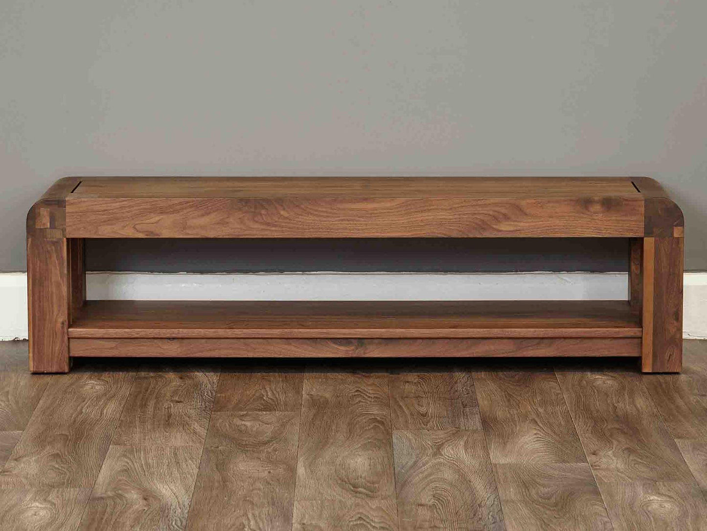 Dudi Furniture Arthur Acacia Wood TV Unit