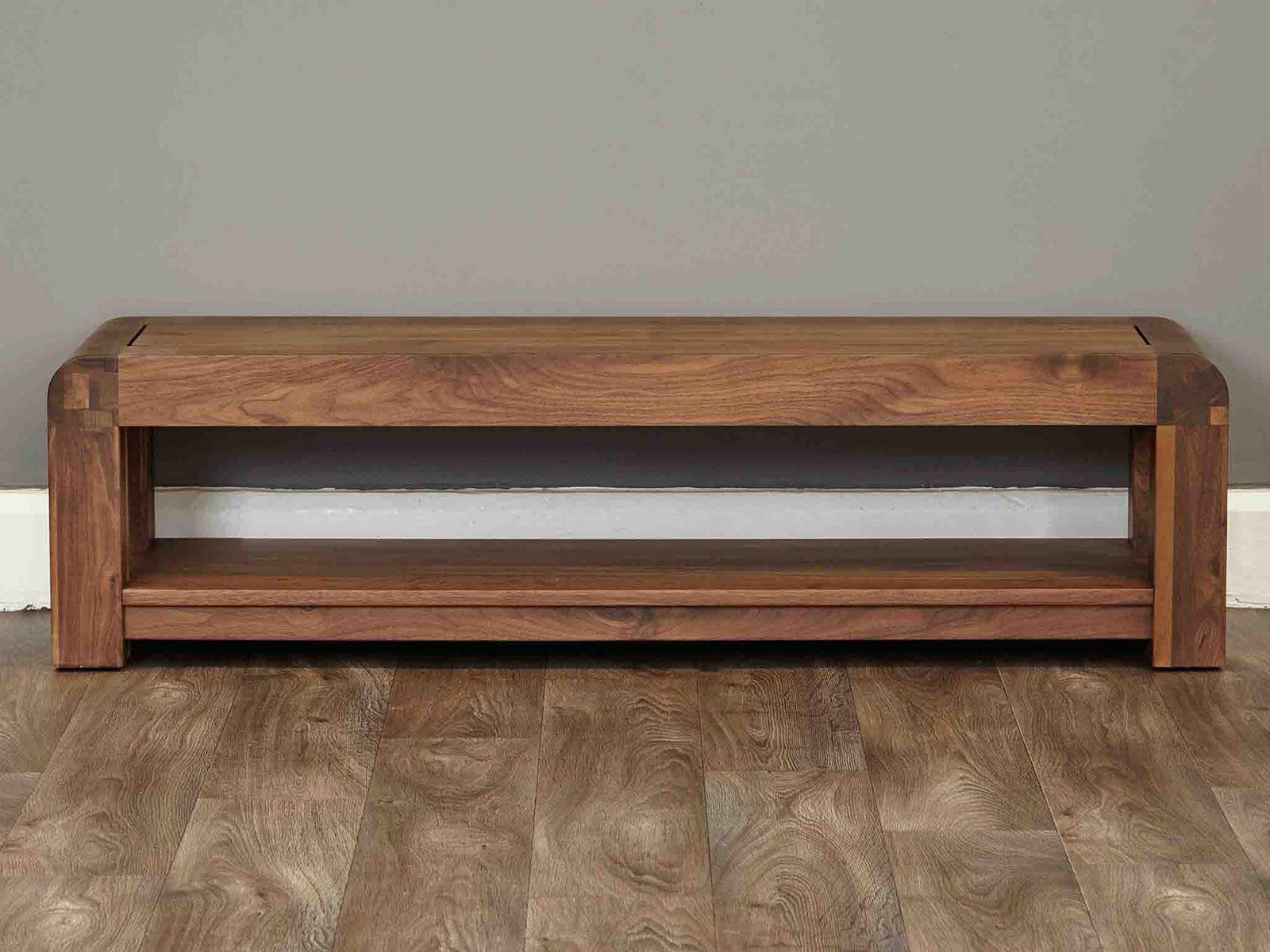 Dudi Furniture Arthur Acacia Wood TV Unit