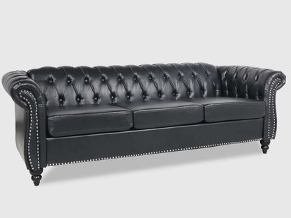 Dudi Furniture Chesterfield Traditional Three Seater Sofas