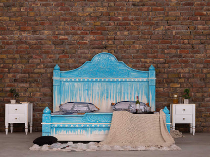 Dudi Furniture Florida Wooden King Size Bed
