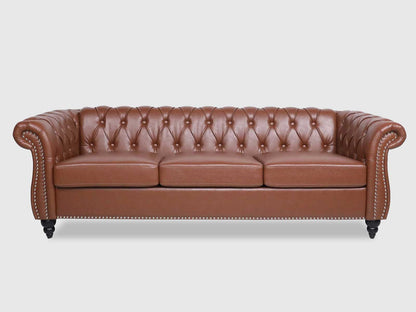 Dudi Furniture Chesterfield Traditional Three Seater Sofas