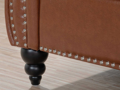 Dudi Furniture Chesterfield Traditional Three Seater Sofas