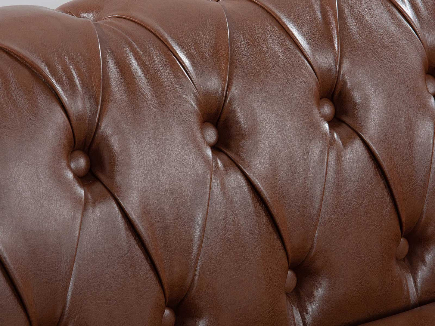 Dudi Furniture Chesterfield Traditional Three Seater Sofas