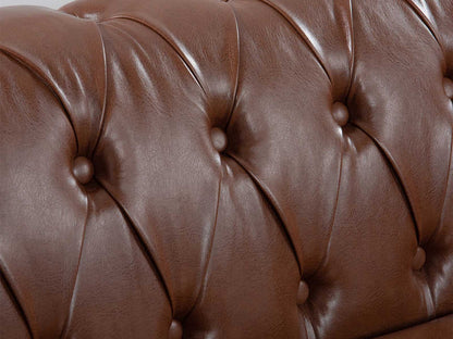Dudi Furniture Chesterfield Traditional Three Seater Sofas