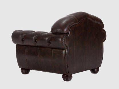 Dudi Furniture Chesterfield One Seater Colonial Sofa