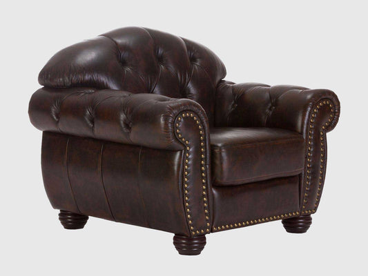 Dudi Furniture Chesterfield One Seater Colonial Sofa