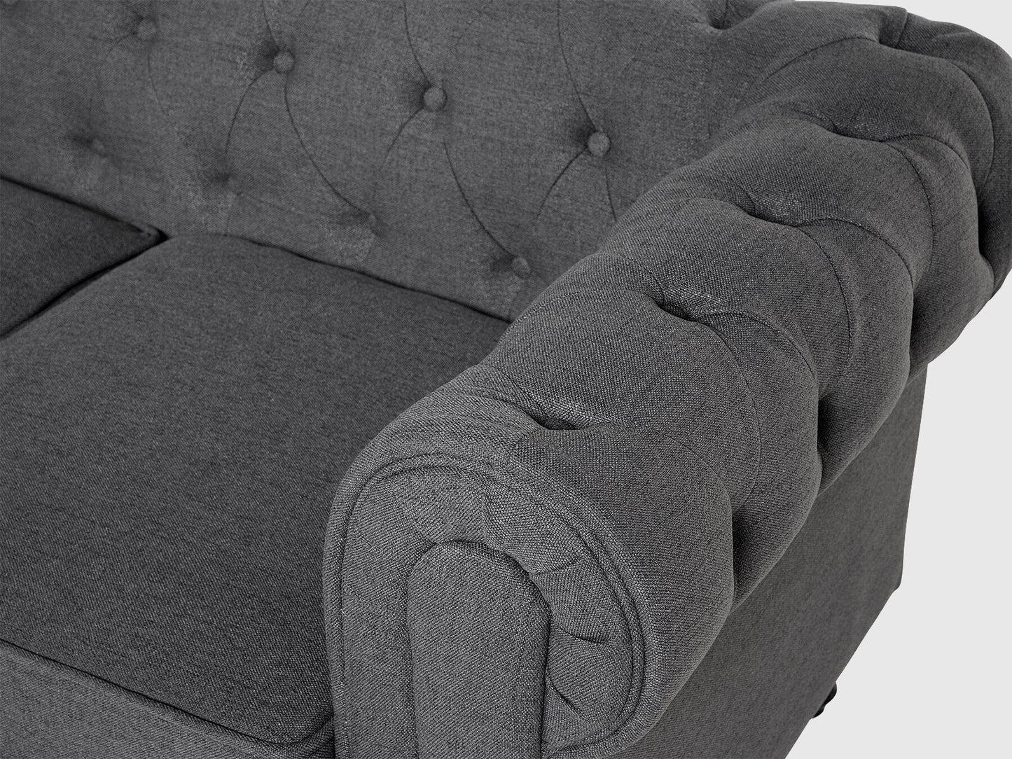 Dudi Furniture Chesterfield Three Seater Sofa