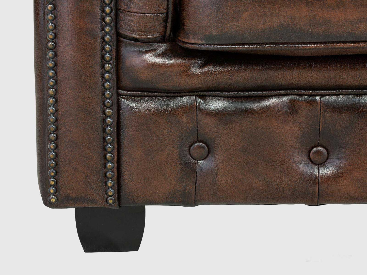 Dudi Furniture Chesterfield Traditional One Seater Sofas