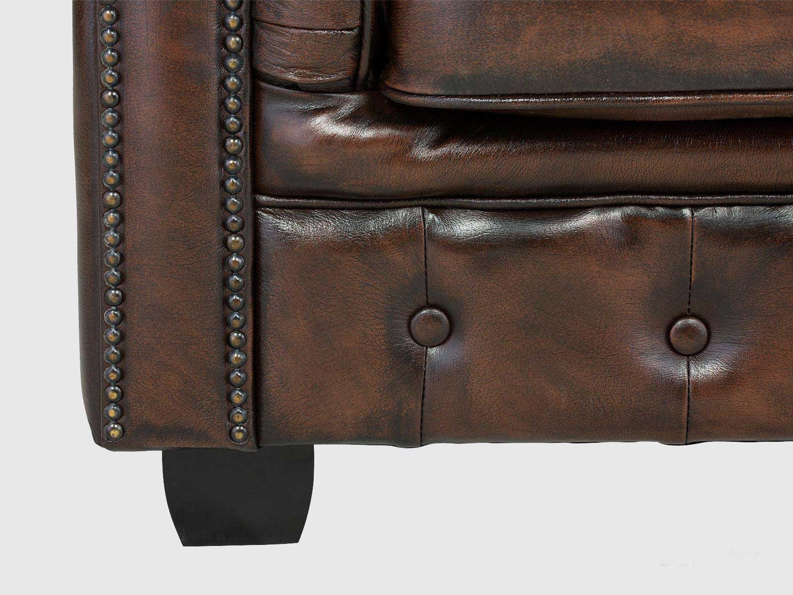Dudi Furniture Chesterfield Traditional One Seater Sofas