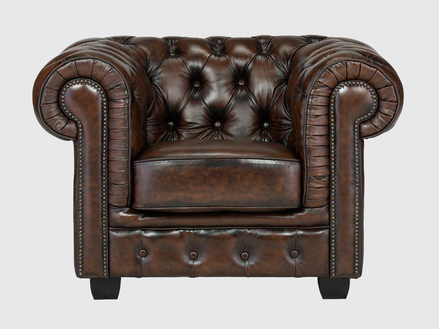 Dudi Furniture Chesterfield Traditional One Seater Sofas