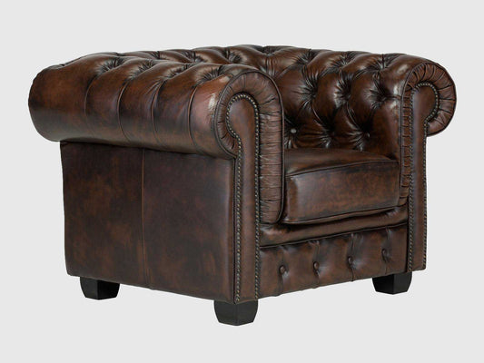 Dudi Furniture Chesterfield Traditional One Seater Sofas