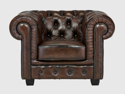 Dudi Furniture Chesterfield Traditional Set of 3 Sofas
