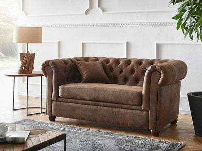 Dudi Furniture Chesterfield Vintage Two Seater Sofa