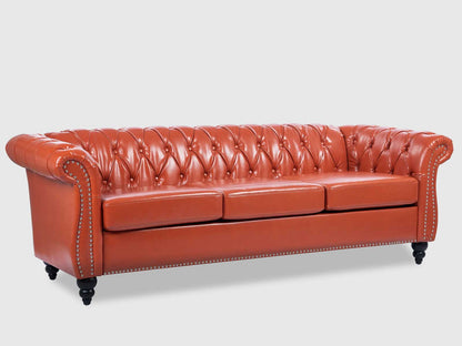 Dudi Furniture Chesterfield Traditional Three Seater Sofas