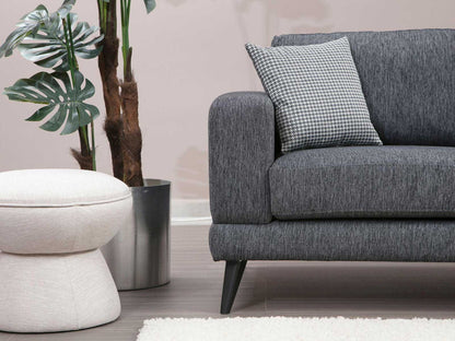 Dudi Furniture Daisy Three Seater Anthracite Grey