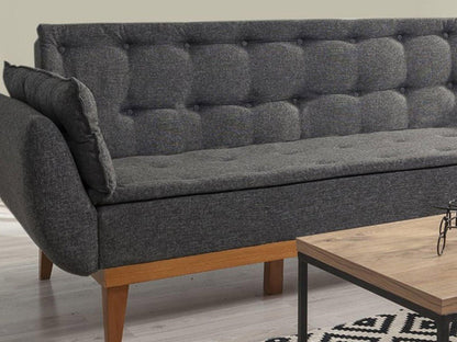 Dudi Furniture Daisy Three Seater Anthracite Grey