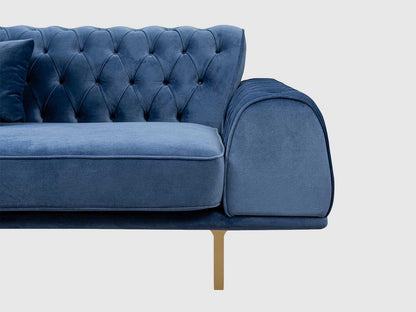 Dudi Furniture Daisy Two Seater Dark Blue