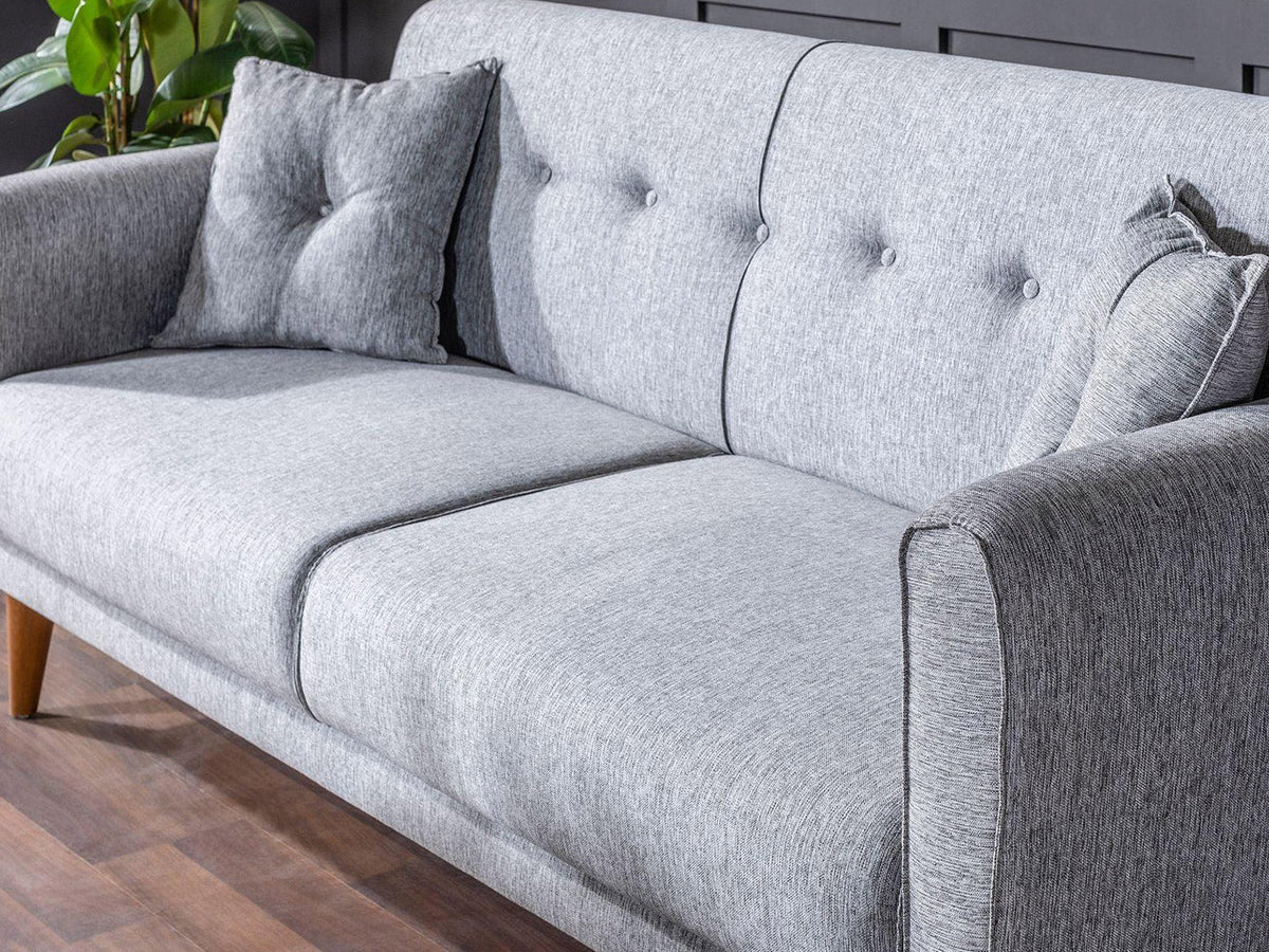 Dudi Furniture Daisy Three Seater Grey