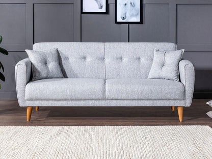 Dudi Furniture Daisy Three Seater Grey