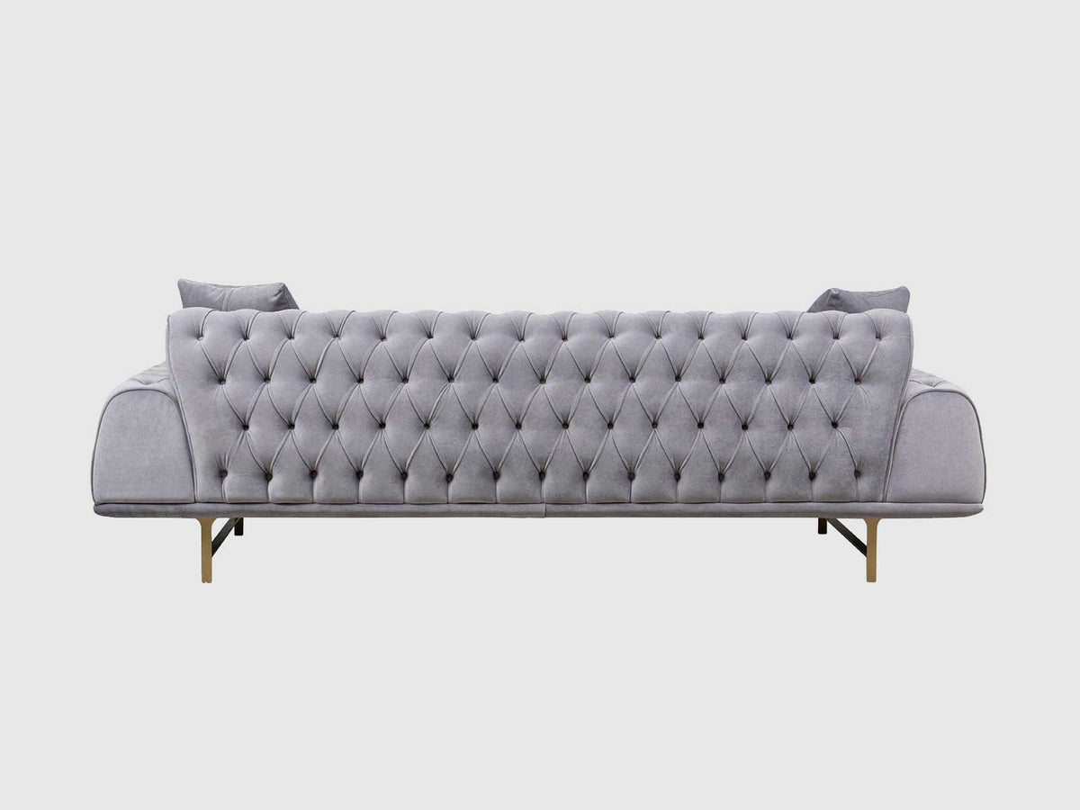 Dudi Furniture Daisy Three Seater Grey