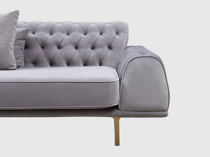 Dudi Furniture Daisy Two Seater Grey