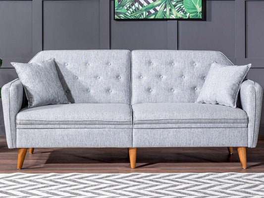 Dudi Furniture Daisy Three Seater Grey