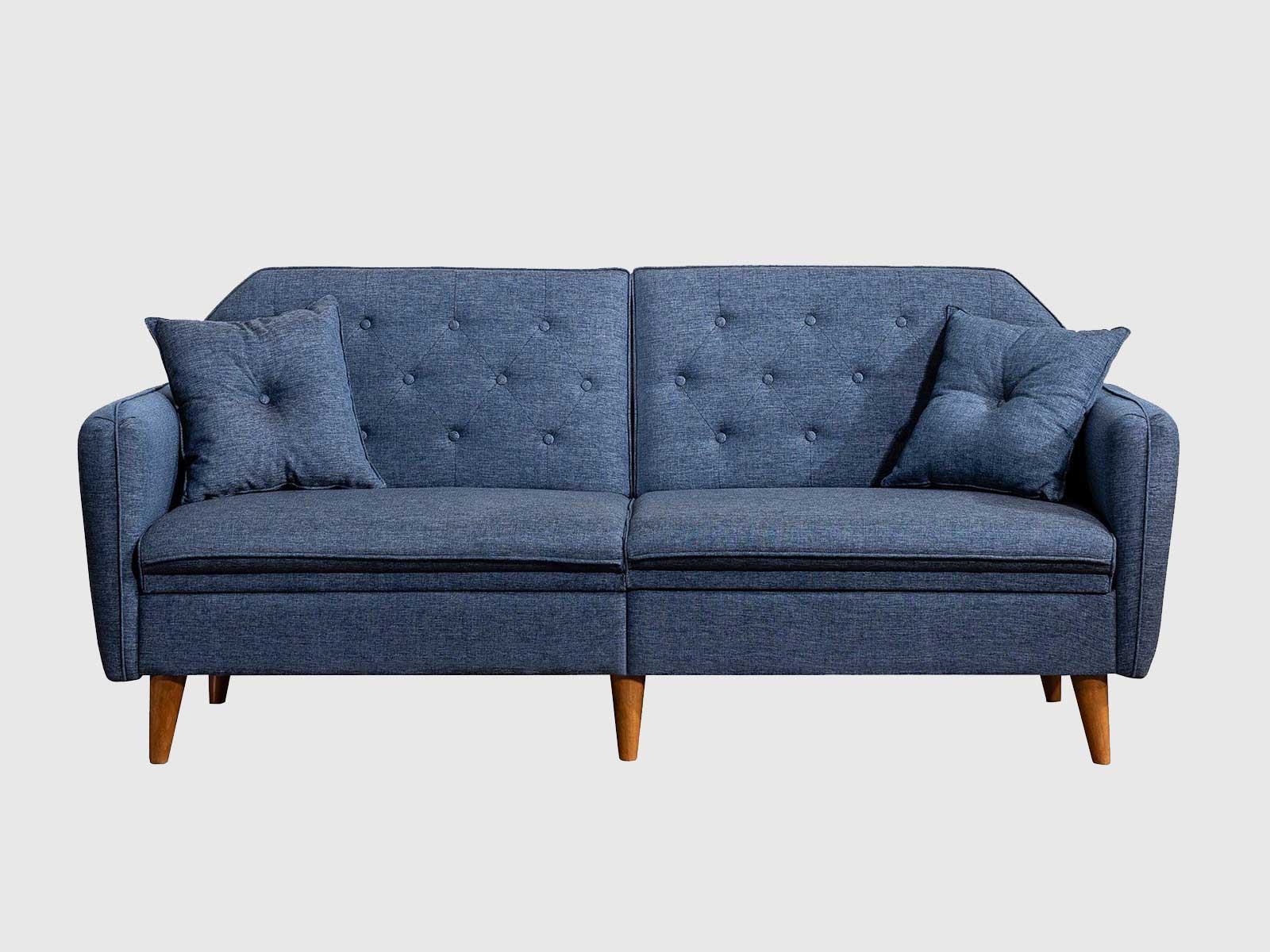 Dudi Furniture Daisy Three Seater Navy Blue