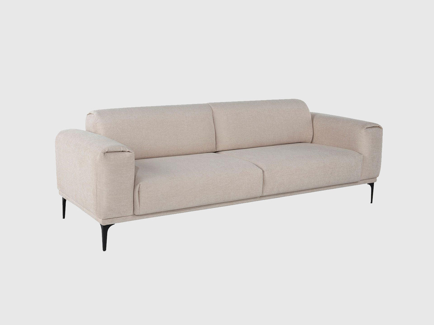 Dudi Furniture Daisy Three Seater Sofa Beige