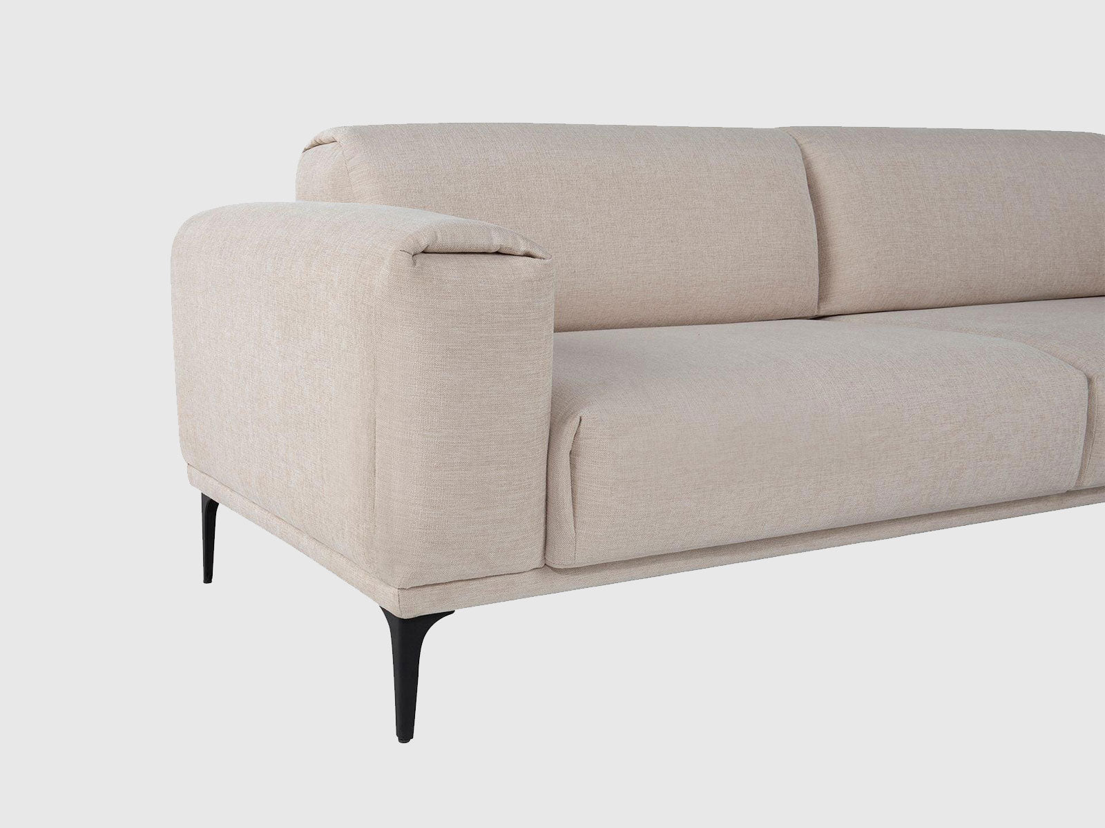 Dudi Furniture Daisy Three Seater Sofa Beige