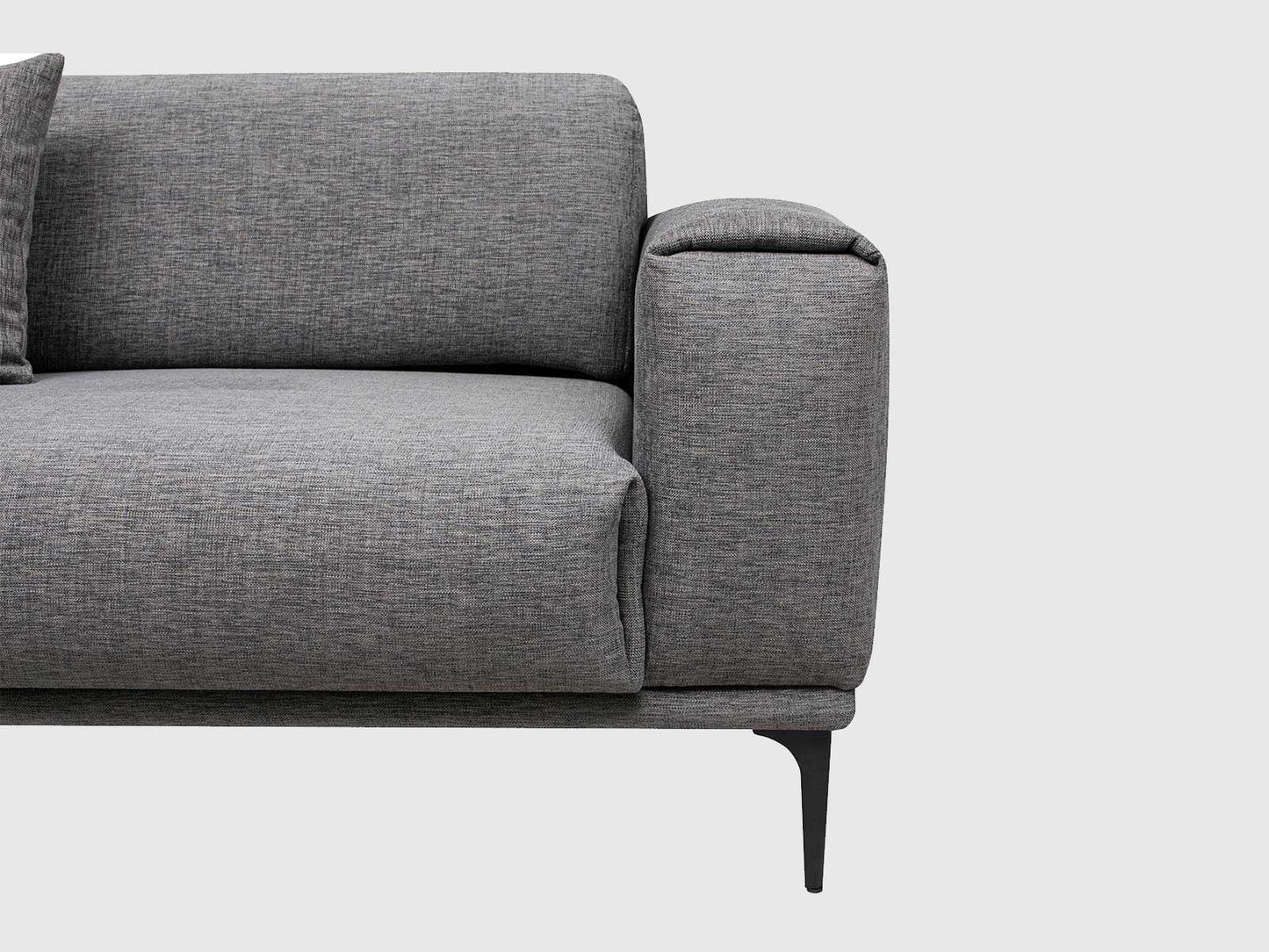 Dudi Furniture Daisy Three Seater Sofa Grey