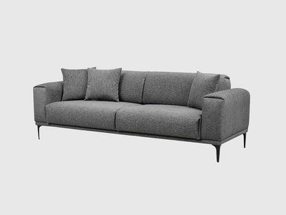 Dudi Furniture Daisy Three Seater Sofa Grey
