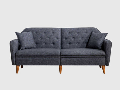 Dudi Furniture Daisy Two Seater Anthracite Grey