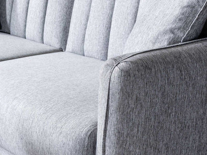 Dudi Furniture Daisy Two Seater Light Grey