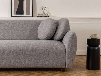 Dudi Furniture Daisy Two Seater Sofa Light Grey