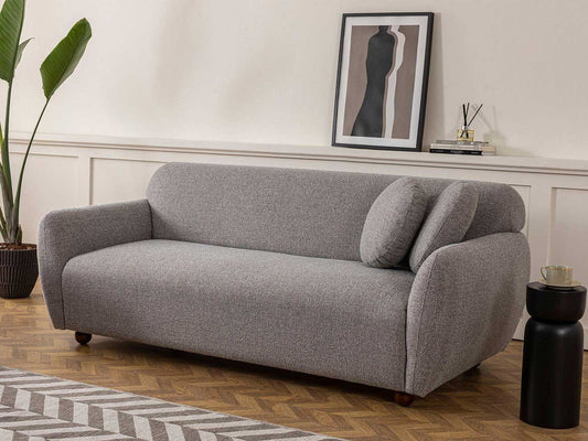 Dudi Furniture Daisy Two Seater Sofa Light Grey