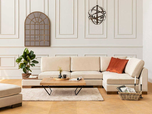 Dudi Furniture Diana Corner Fabric Sofa