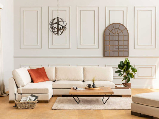 Dudi Furniture Diana Corner Fabric Sofa
