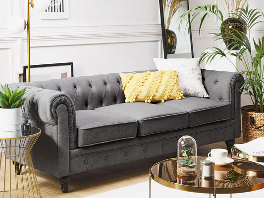 Dudi Furniture Chesterfield Three Seater Sofa